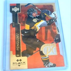 Superstar Jaromir Jagr Black Diamond Premium Cut Double Diamond 1997/98 #PC20